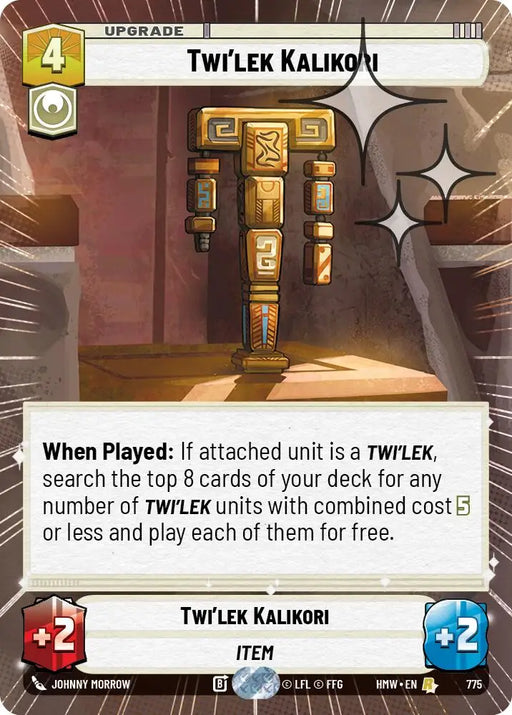 Twi'lek Kalikori (Hyperspace Foil) (775) [Homeworlds]