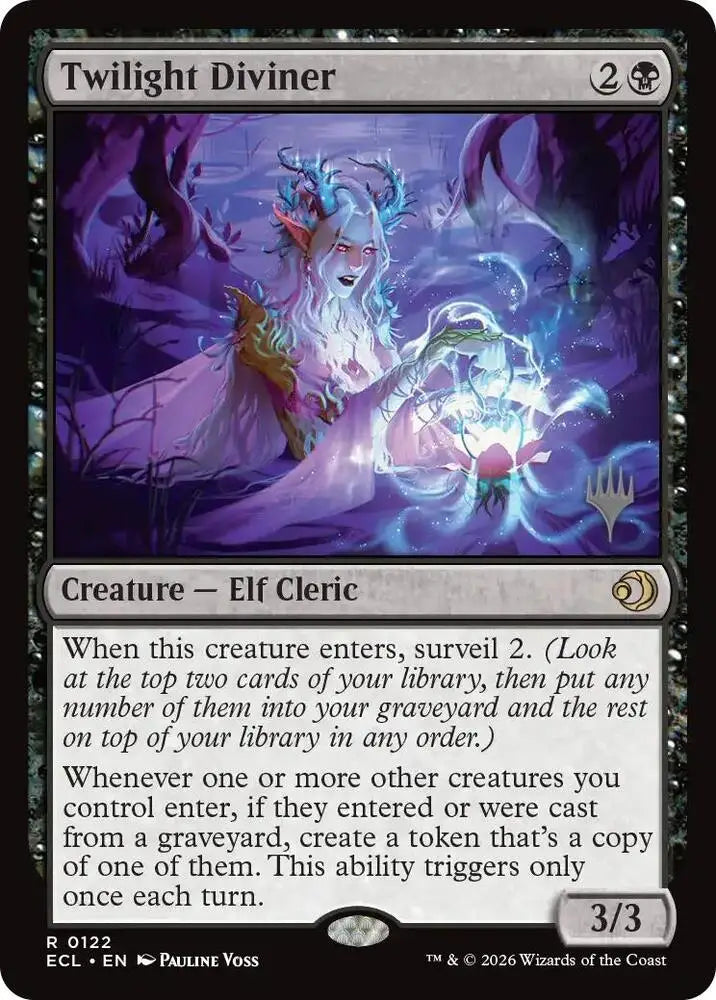 Twilight Diviner (122) [Lorwyn Eclipsed Promos]