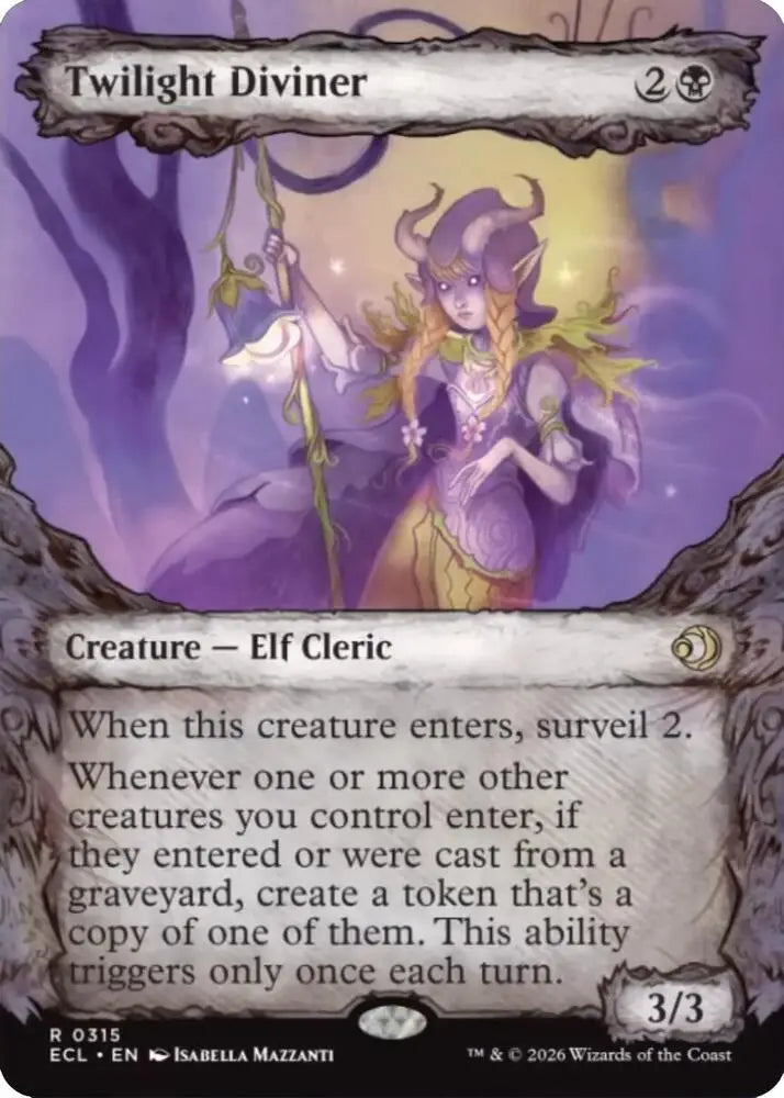 Twilight Diviner (Showcase) (315) [Lorwyn Eclipsed]