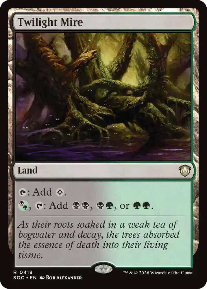 Twilight Mire (418) [Secrets of Strixhaven Commander]