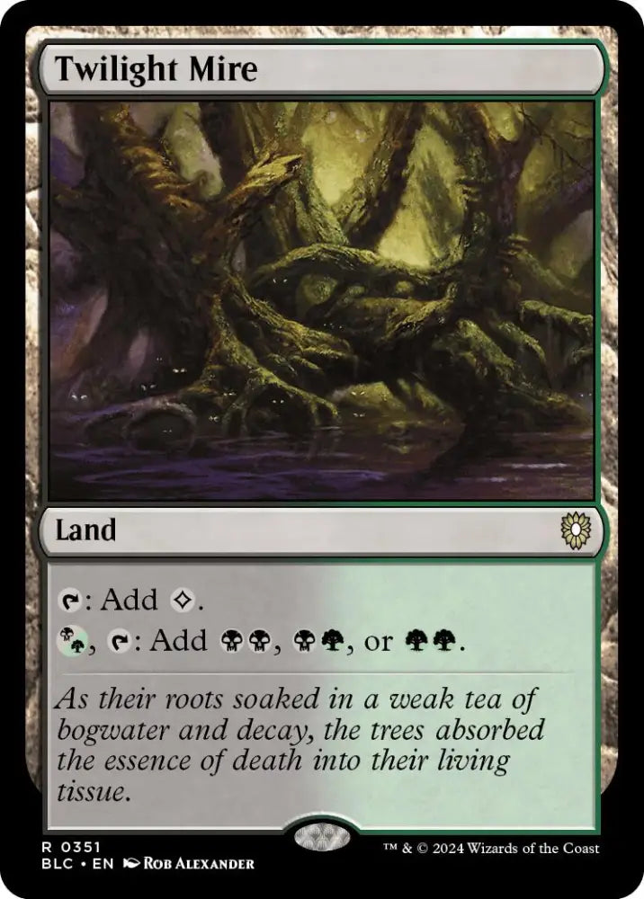 Twilight Mire [Bloomburrow Commander] - MTG Single
