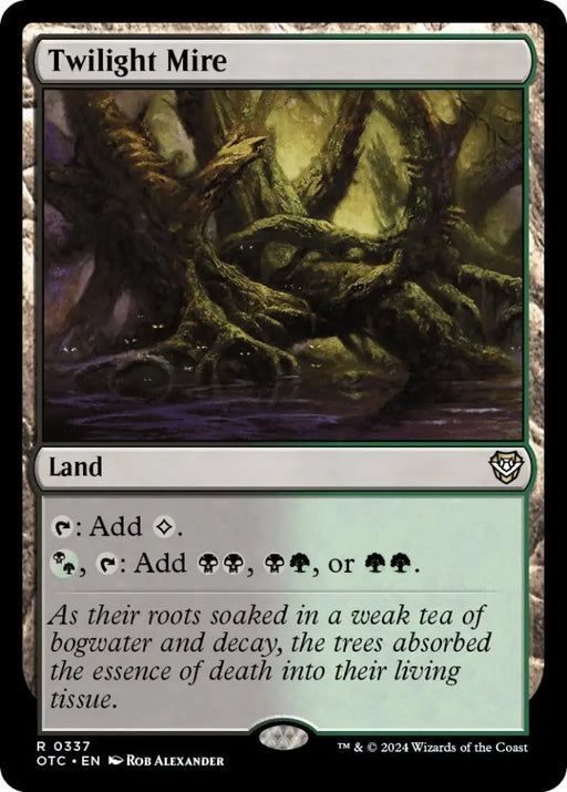Twilight Mire [Outlaws of Thunder Junction Commander] - MTG Single
