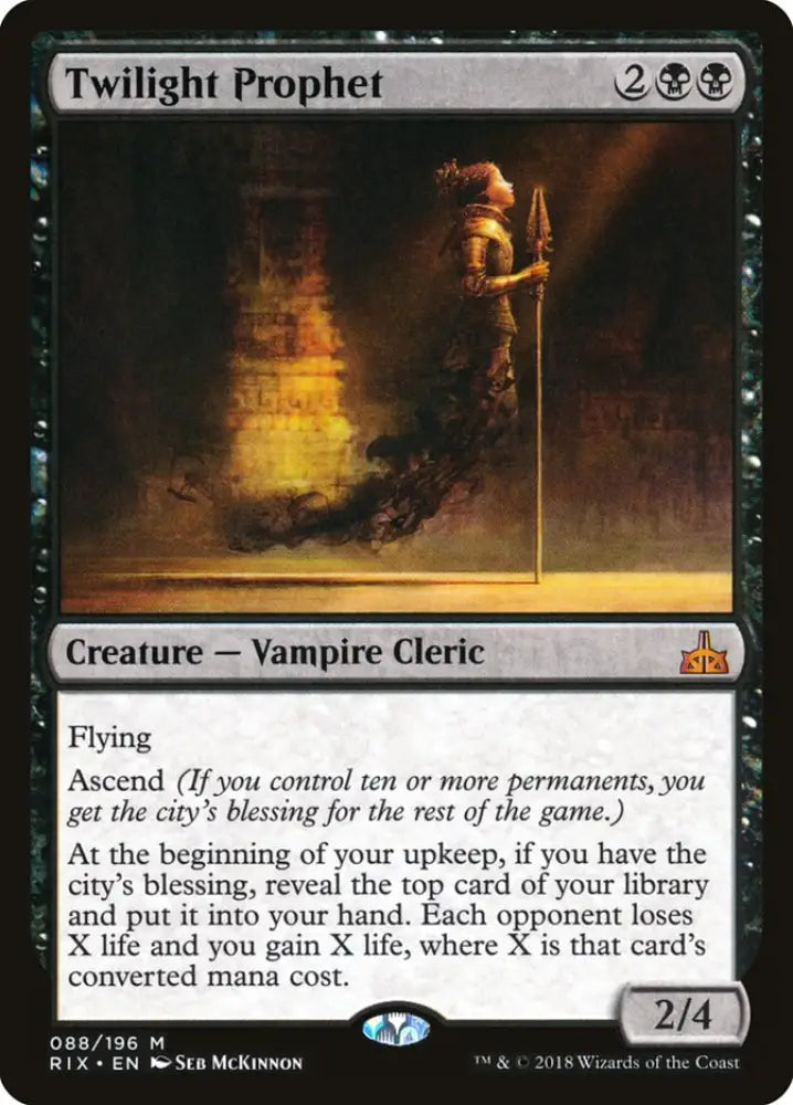 Twilight Prophet [Rivals of Ixalan] - MTG Single