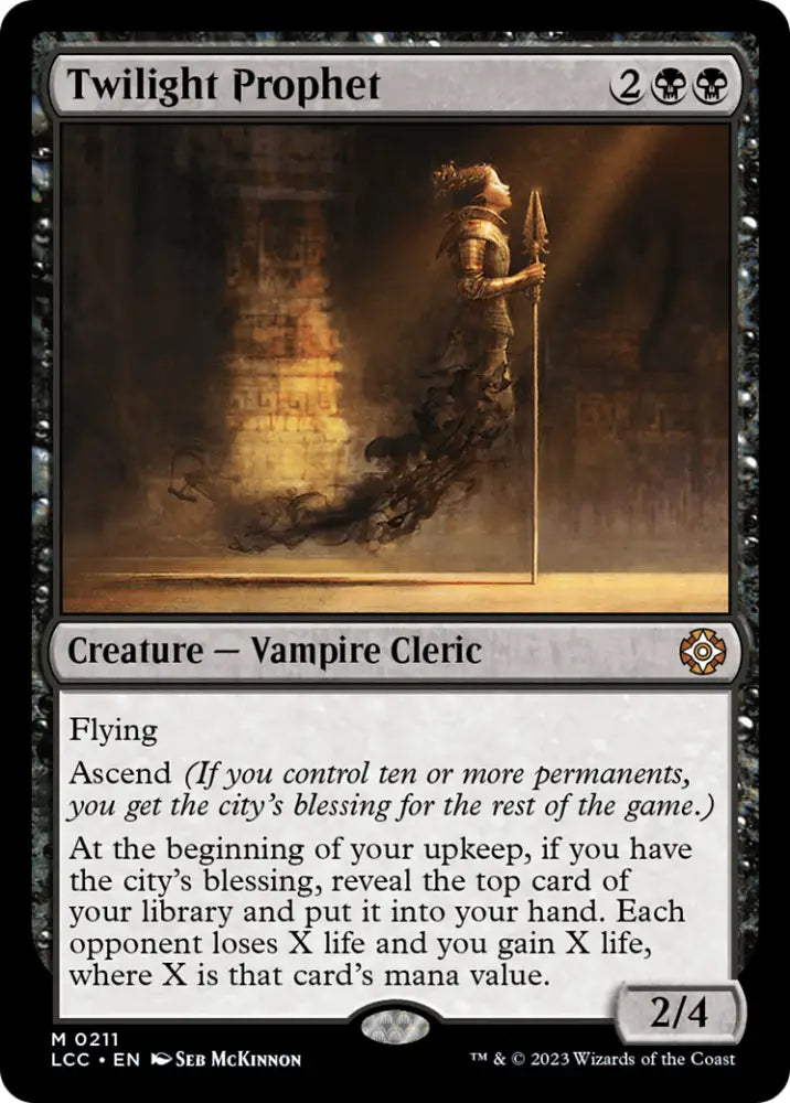 Twilight Prophet [The Lost Caverns of Ixalan Commander] - MTG Single