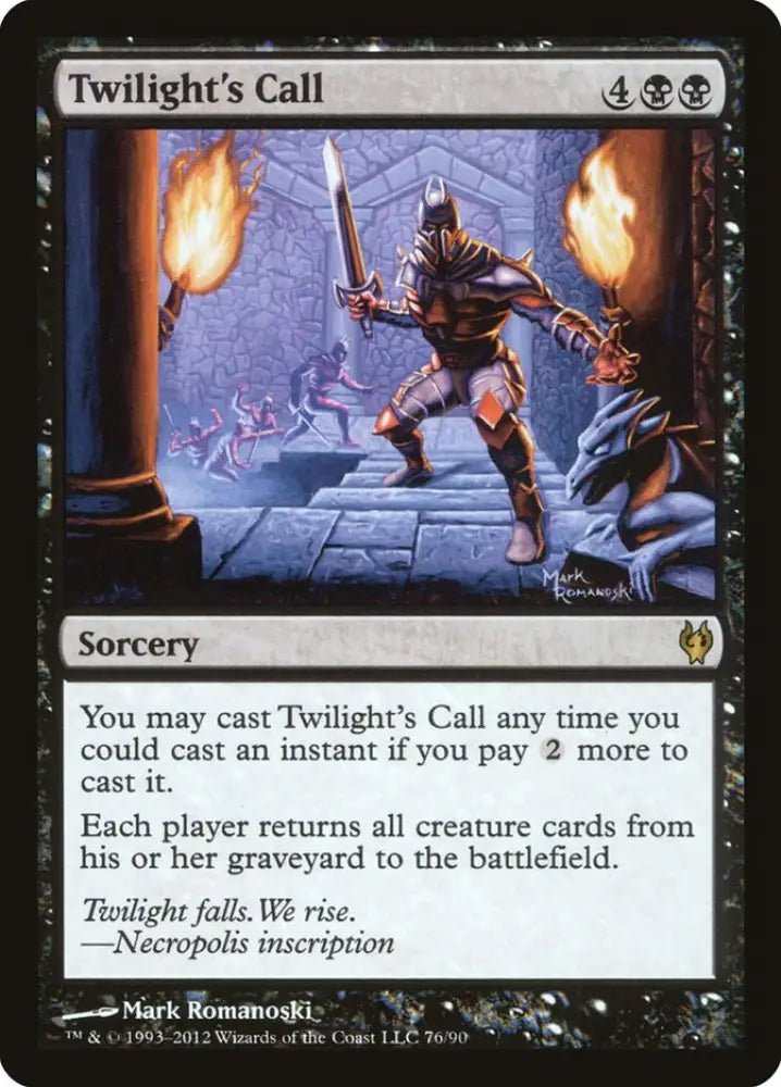 Twilight’s Call [Duel Decks: Izzet vs. Golgari] - MTG Single