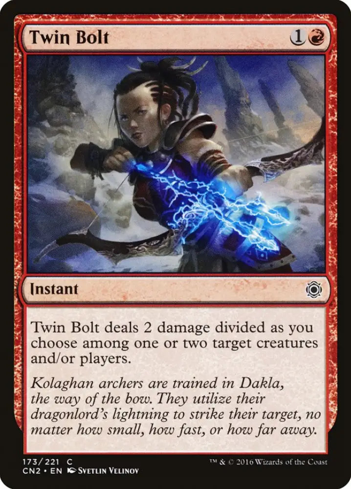 Twin Bolt [Conspiracy: Take the Crown] - MTG Single