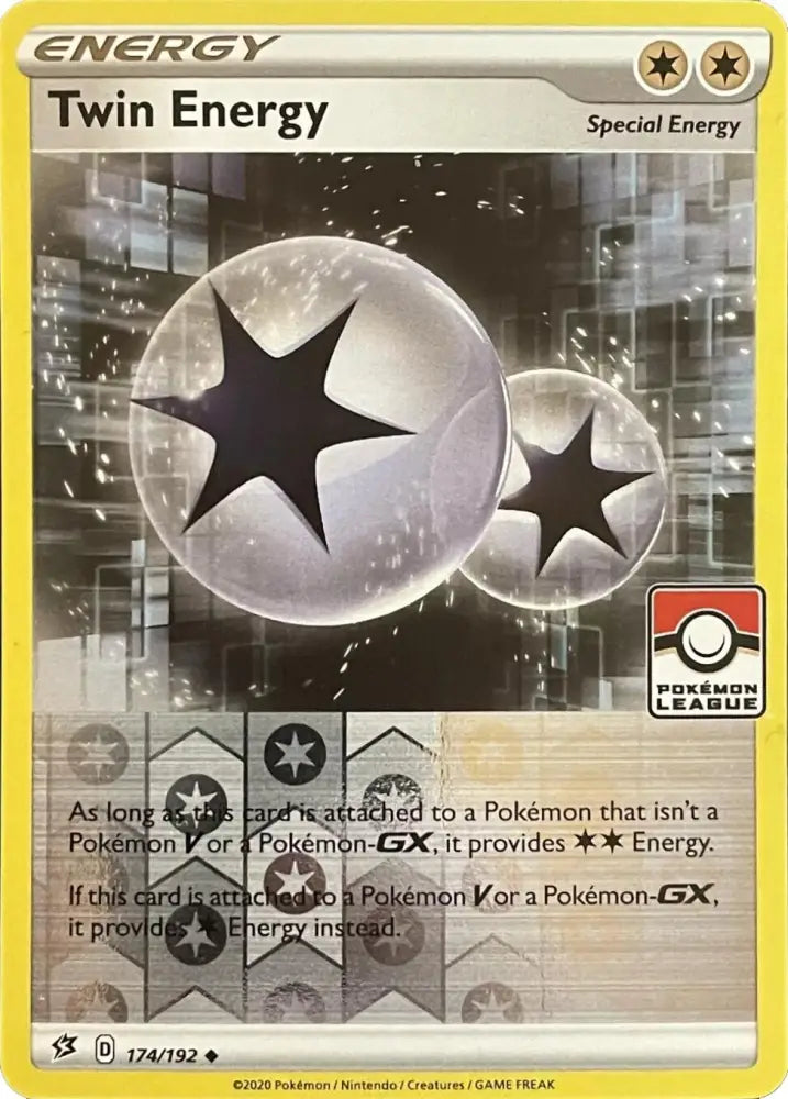 Twin Energy (174/192) [League & Championship Cards] - Pokemon Single
