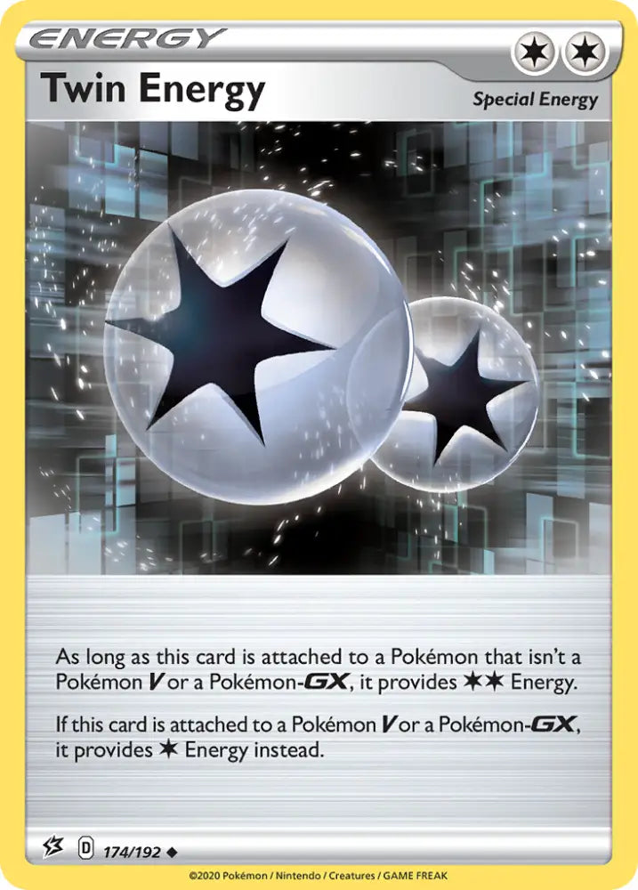 Twin Energy (174/192) [Sword & Shield: Rebel Clash] - Pokemon Single
