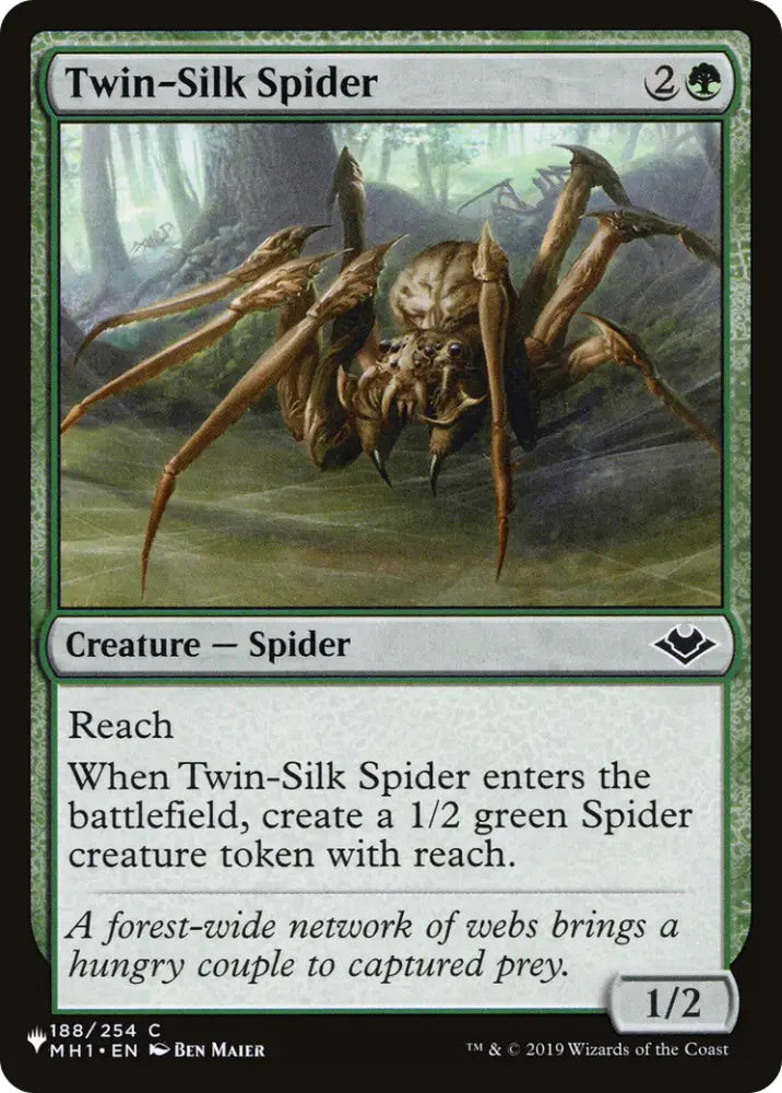 Twin-Silk Spider [The List] - MTG Single