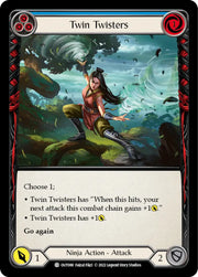 Twin Twisters (Blue) [Outsiders] - Flesh And Blood Single