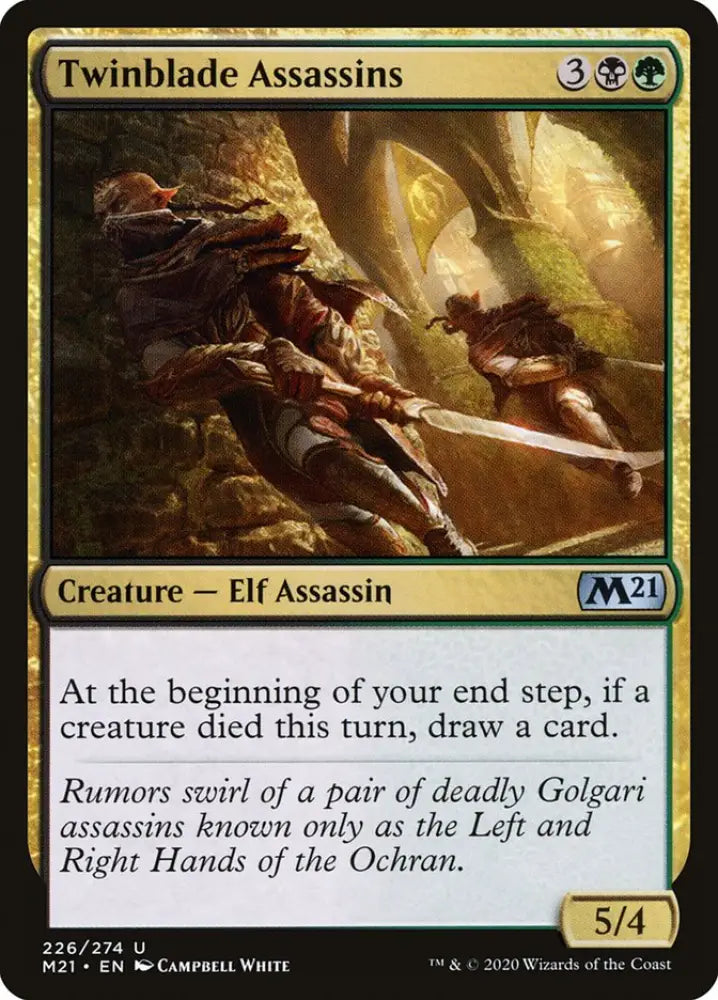 Twinblade Assassins [Core Set 2021] - MTG Single