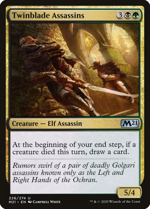 Twinblade Assassins [Core Set 2021] - MTG Single