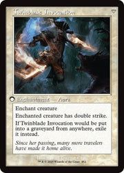 Twinblade Geist // Twinblade Invocation (Retro Frame) [Innistrad Remastered] - MTG Single