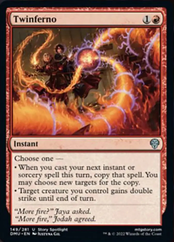Twinferno [Dominaria United] - MTG Single