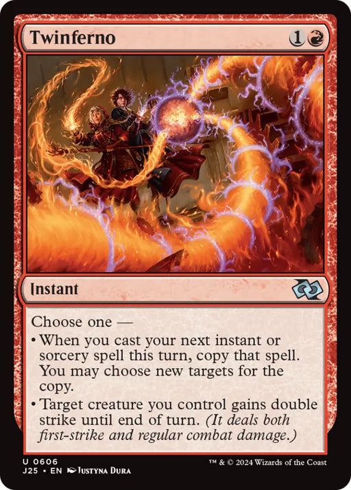 Twinferno [Foundations Jumpstart] - MTG Single