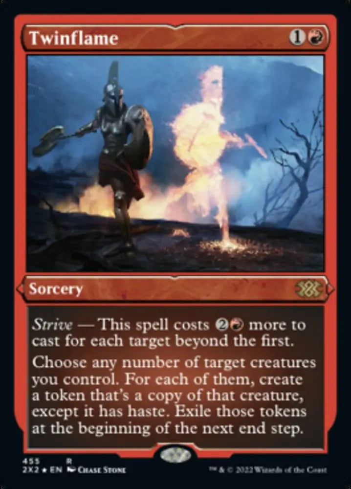 Twinflame (Foil Etched) [Double Masters 2022] - MTG Single