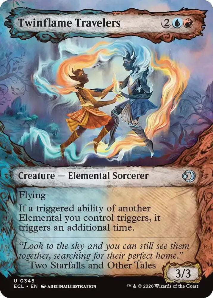 Twinflame Travelers (Showcase) (345) [Lorwyn Eclipsed]