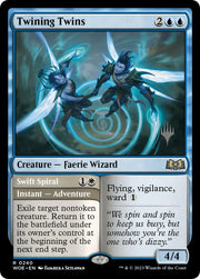 Twining Twins // Swift Spiral (Promo Pack) [Wilds of Eldraine Promos] - MTG Single