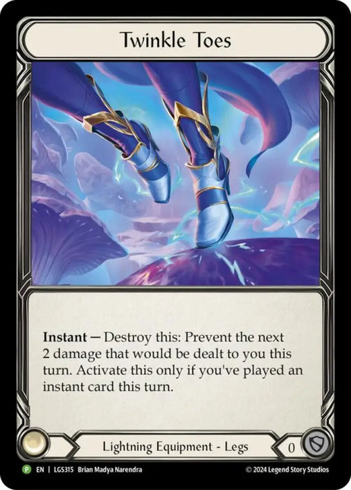 Twinkle Toes [LGS315] (Promo) Rainbow Foil - Flesh And Blood Single