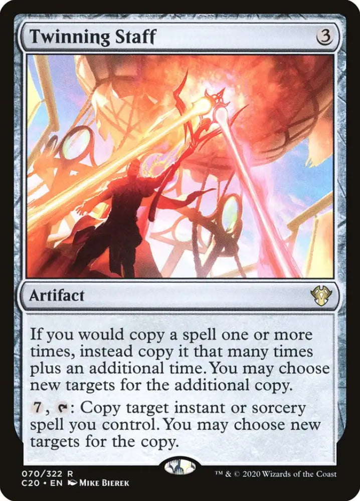 Twinning Staff [Commander 2020] - MTG Single