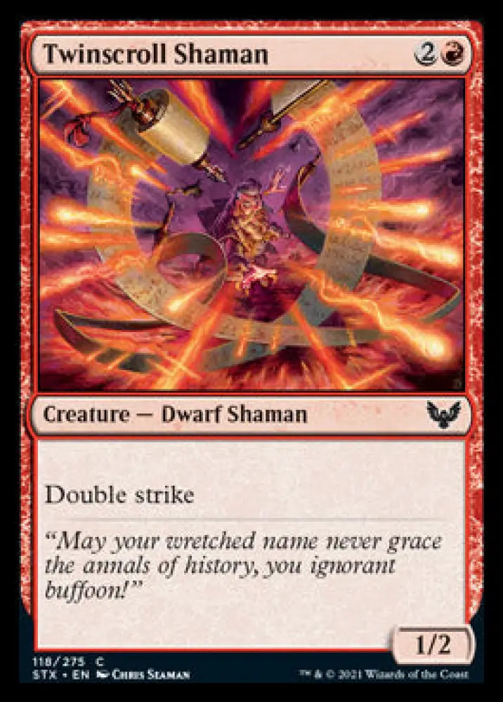 Twinscroll Shaman [Strixhaven: School of Mages] - MTG Single