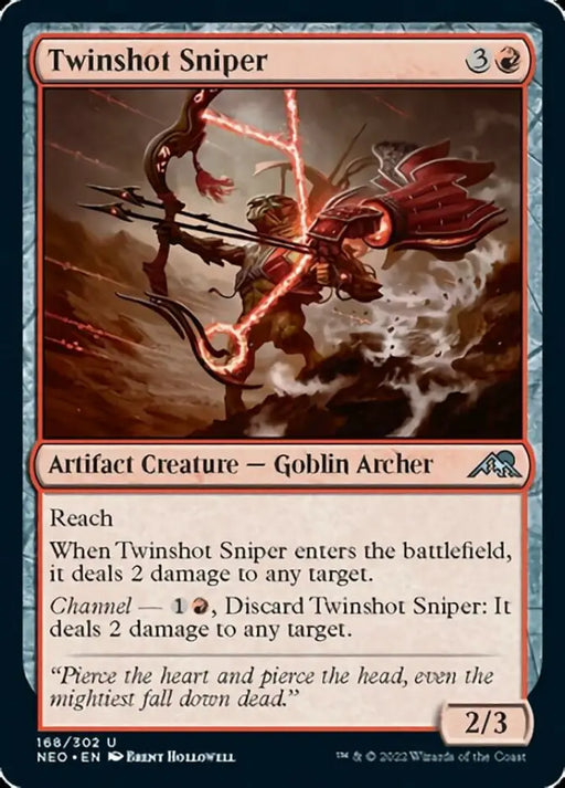 Twinshot Sniper [Kamigawa: Neon Dynasty] - MTG Single