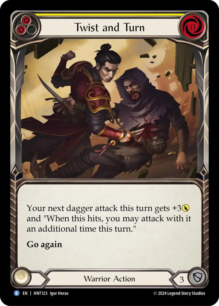 Twist and Turn (Yellow) [The Hunted] - Flesh And Blood Single