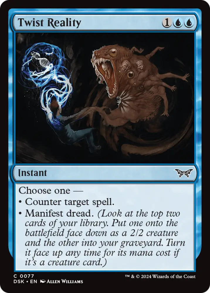 Twist Reality [Duskmourn: House of Horror] - MTG Single