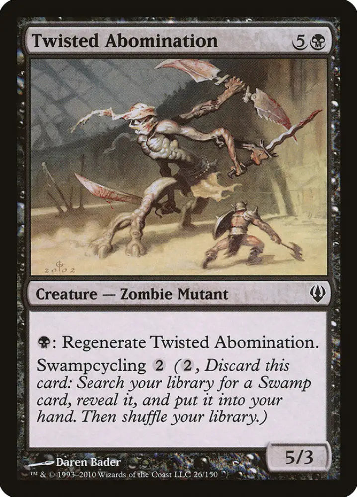Twisted Abomination [Archenemy] - MTG Single