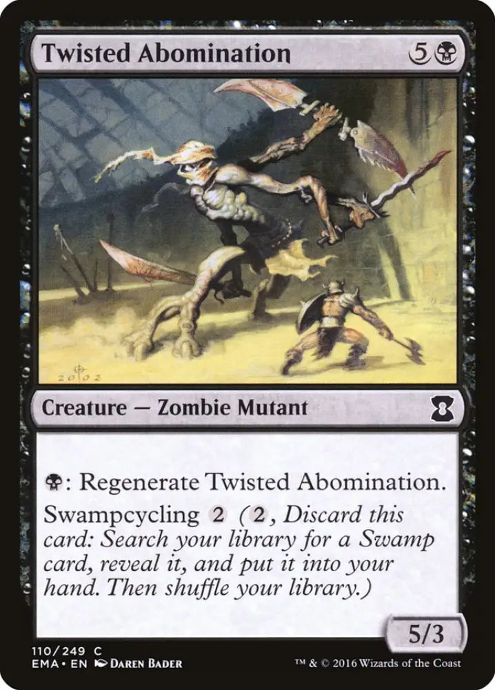 Twisted Abomination [Eternal Masters] - MTG Single