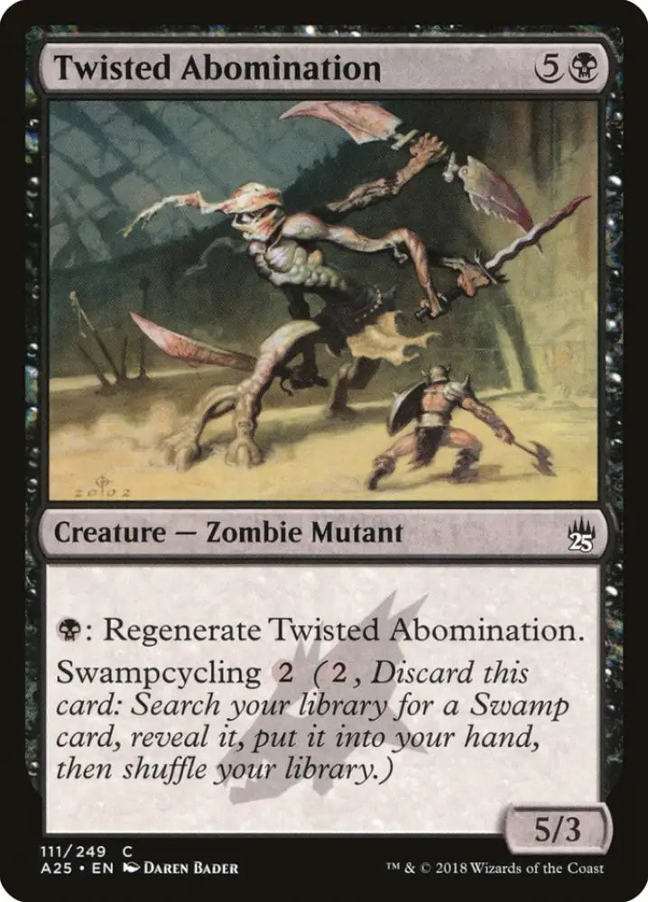 Twisted Abomination [Masters 25] - MTG Single