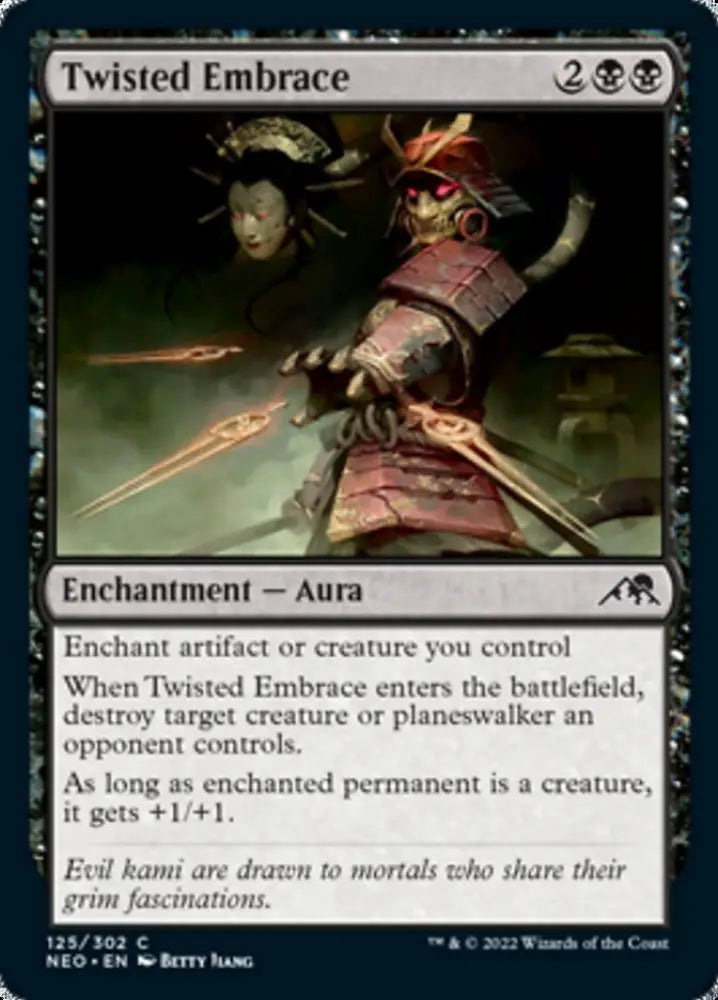 Twisted Embrace [Kamigawa: Neon Dynasty] - MTG Single