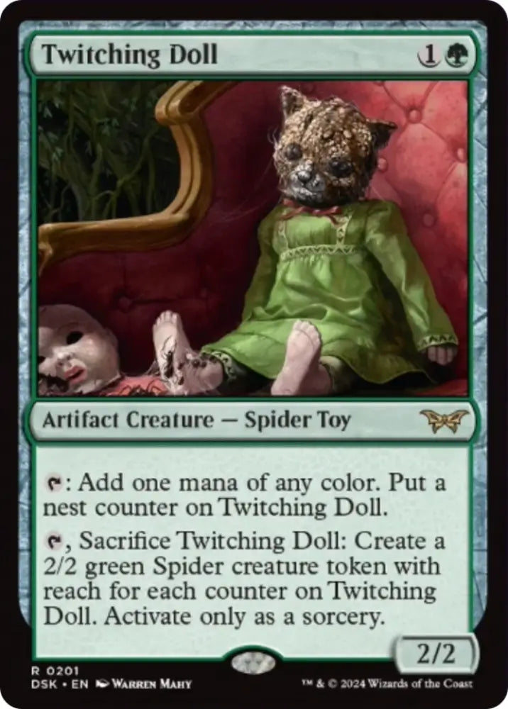 Twitching Doll [Duskmourn: House of Horror] - MTG Single