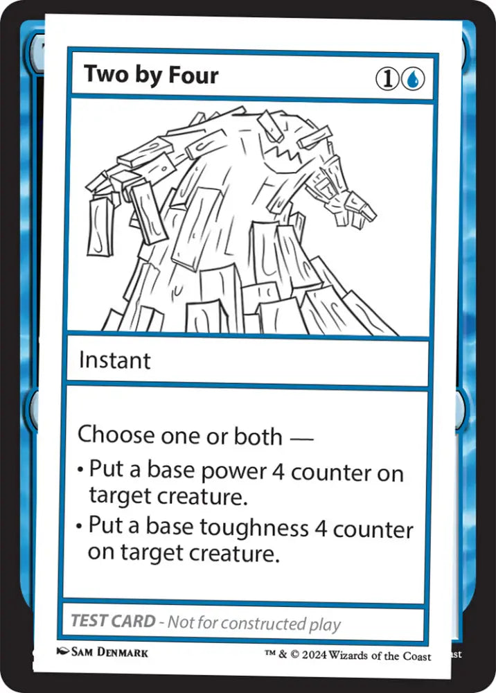 Two by Four [Mystery Booster 2 Playtest Cards] - MTG Single