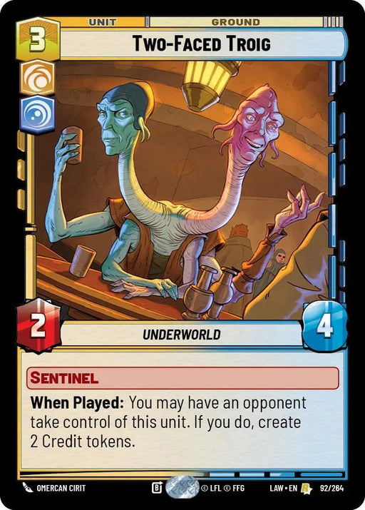 Two-Faced Troig (92/264) [A Lawless Time]