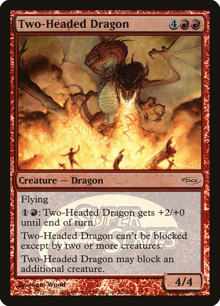 Two-Headed Dragon [Junior Super Series] - MTG Single