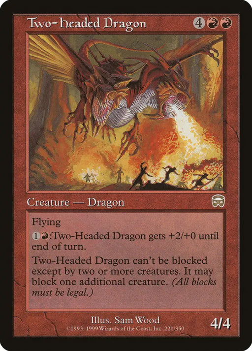 Two-Headed Dragon [Mercadian Masques] - MTG Single