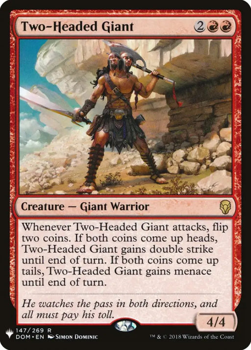 Two-Headed Giant [Mystery Booster] - MTG Single