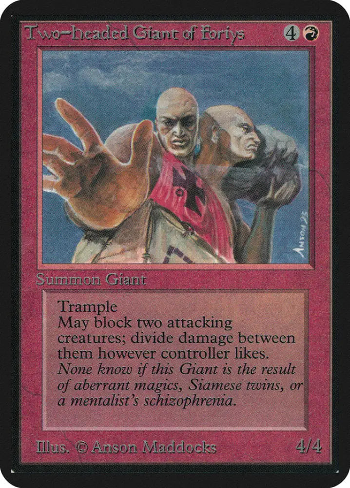 Two-Headed Giant of Foriys [Alpha Edition] - MTG Single