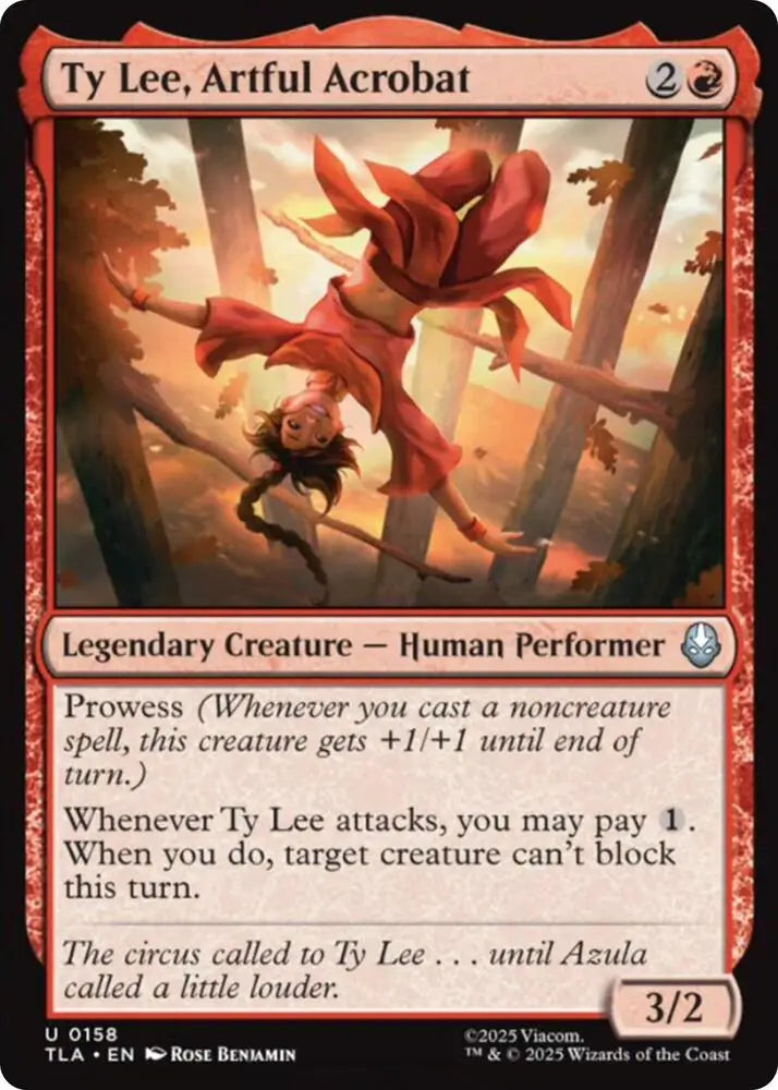 Ty Lee, Artful Acrobat (158) [Avatar: The Last Airbender]