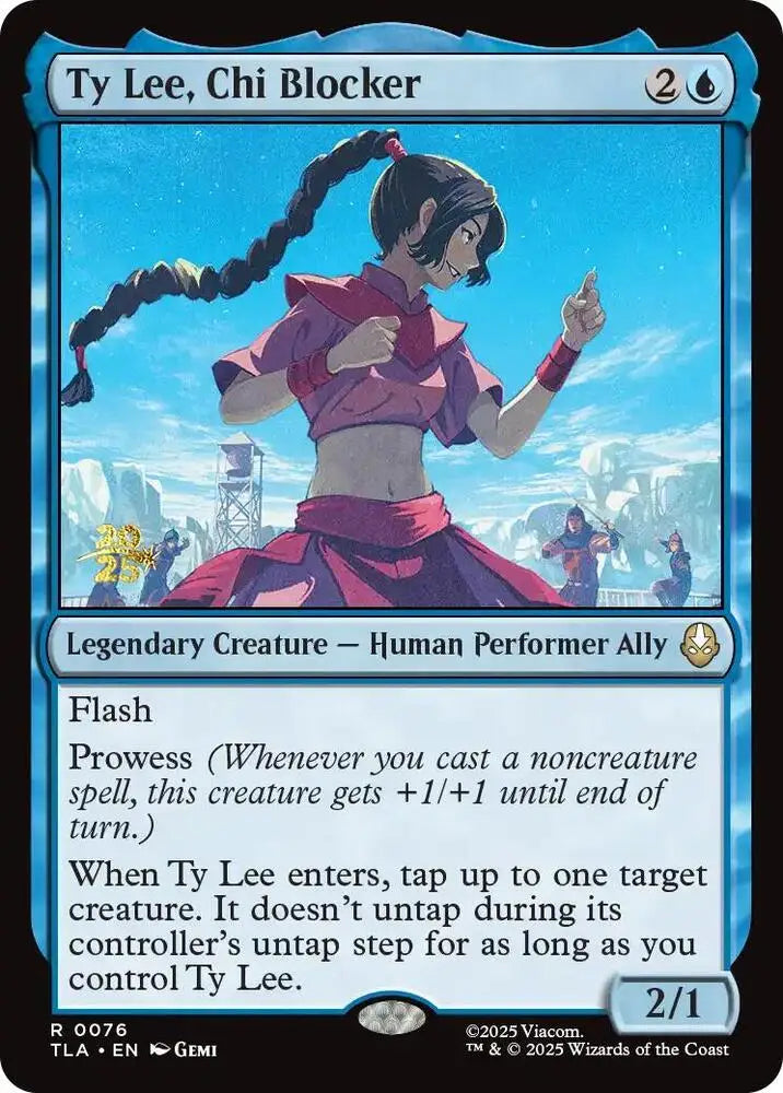 Ty Lee, Chi Blocker (76) [Prerelease Cards]