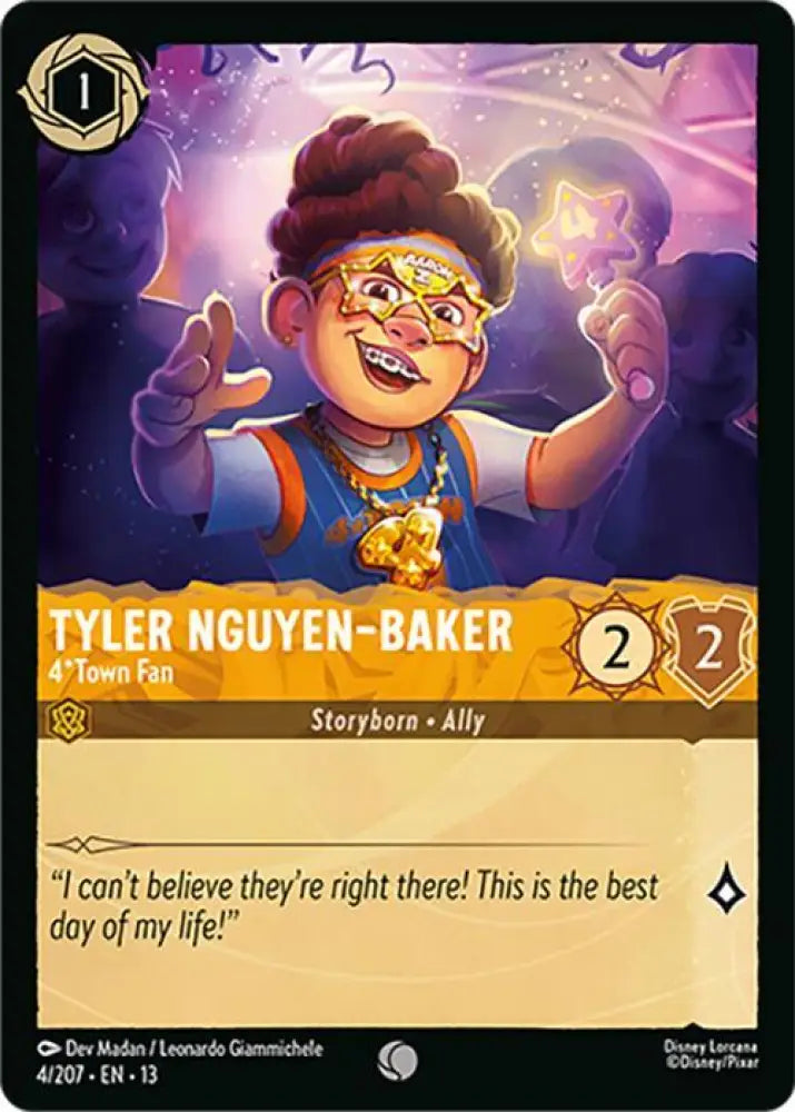 Tyler Nguyen-Baker - 4*Town Fan (4/204) [Attack of the Vine!]