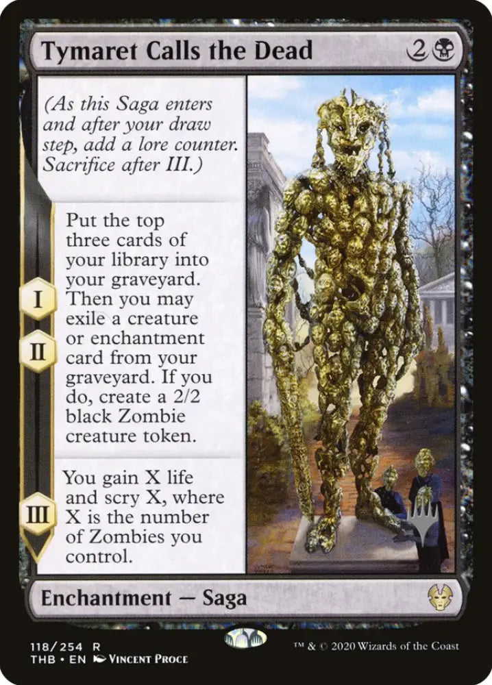 Tymaret Calls the Dead (Promo Pack) [Theros Beyond Death Promos] - MTG Single