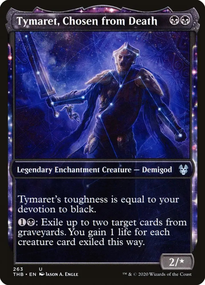 Tymaret Chosen from Death (Showcase) [Theros Beyond Death] - MTG Single