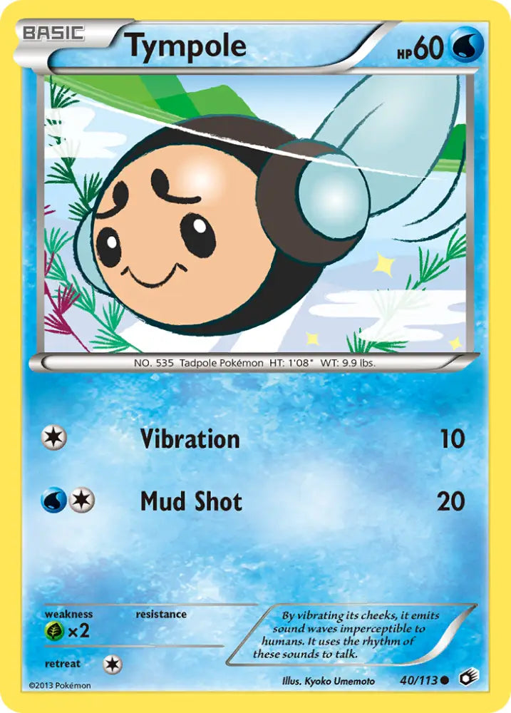 Tympole (40/113) [Black & White: Legendary Treasures] - Pokemon Single