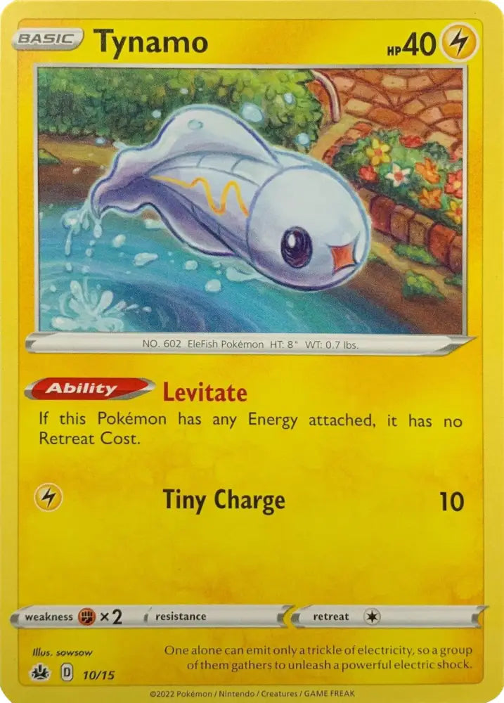 Tynamo (10/15) [McDonald’s Promos: Match Battle] - Pokemon Single