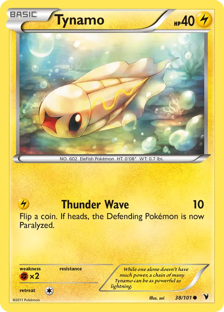 Tynamo (38/101) [Black & White: Noble Victories] - Pokemon Single