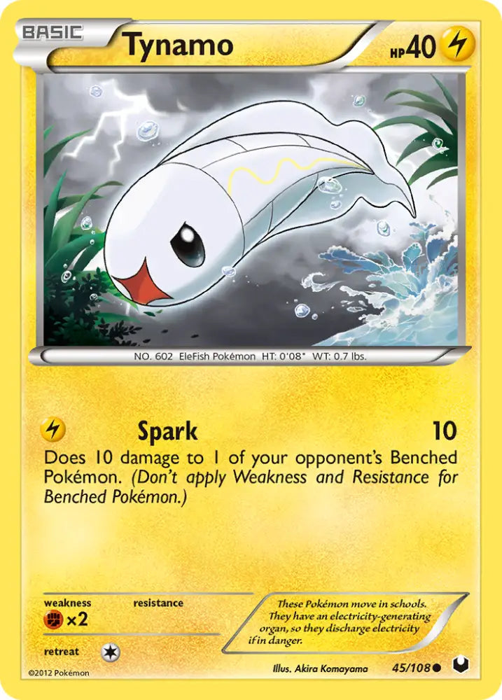 Tynamo (45/108) [Black & White: Dark Explorers] - Pokemon Single