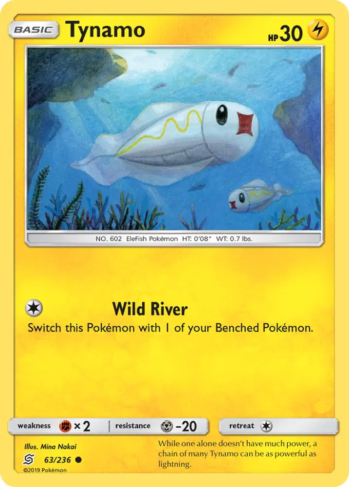 Tynamo (63/236) [Sun & Moon: Unified Minds] - Pokemon Single