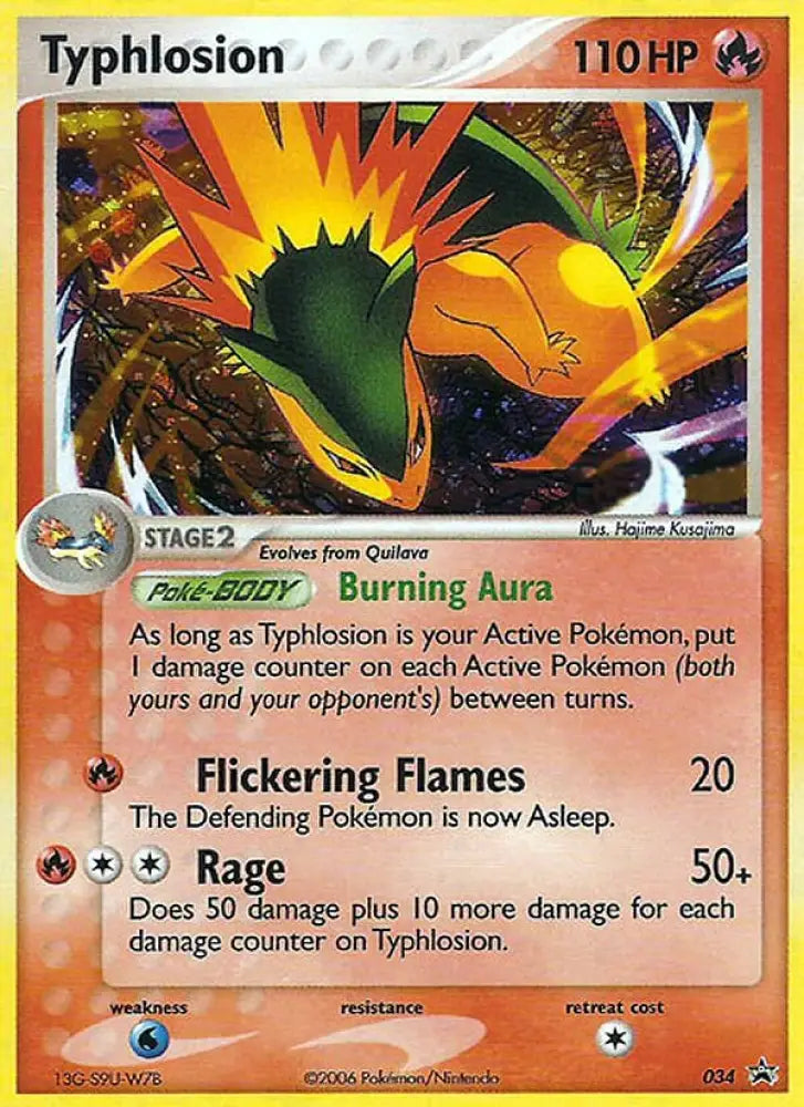 Typhlosion (034) [Nintendo: Black Star Promos] - Pokemon Single